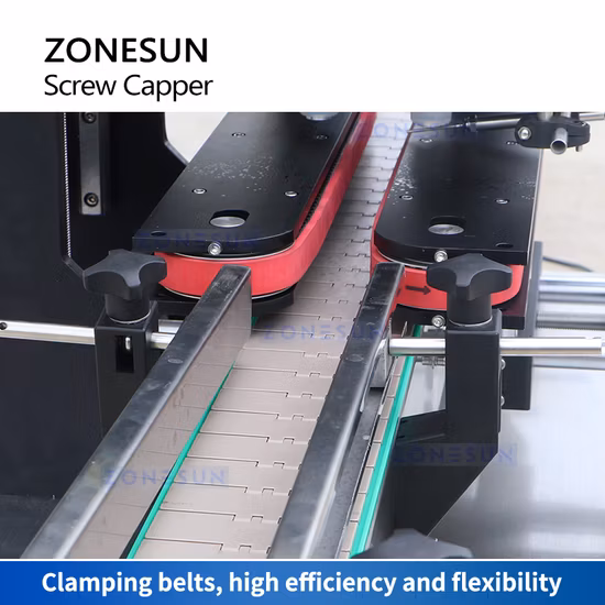 Zonesun Automatic High Speed Dropper Spray Shampoo Bottle Capping Machine