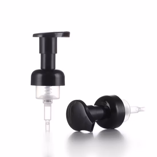 PP Nasal Sprayer Foam Pump Head for Face Cleaning Mousse Pressing