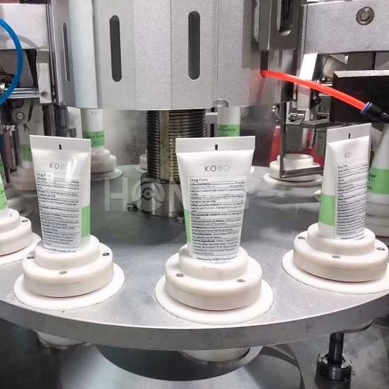 Honemix Automatic Plastic Tube Filling and Sealing Machine for Cosmetic/Hand Cream/Sanitizer Gel Toothpaste/Ointment Laminated Tube Packing Machine