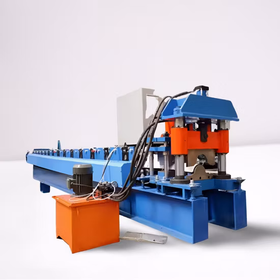Metal Roof Tile Ridge Cap Colour Coated Tile Roll Former Forming Pressing Making Machine